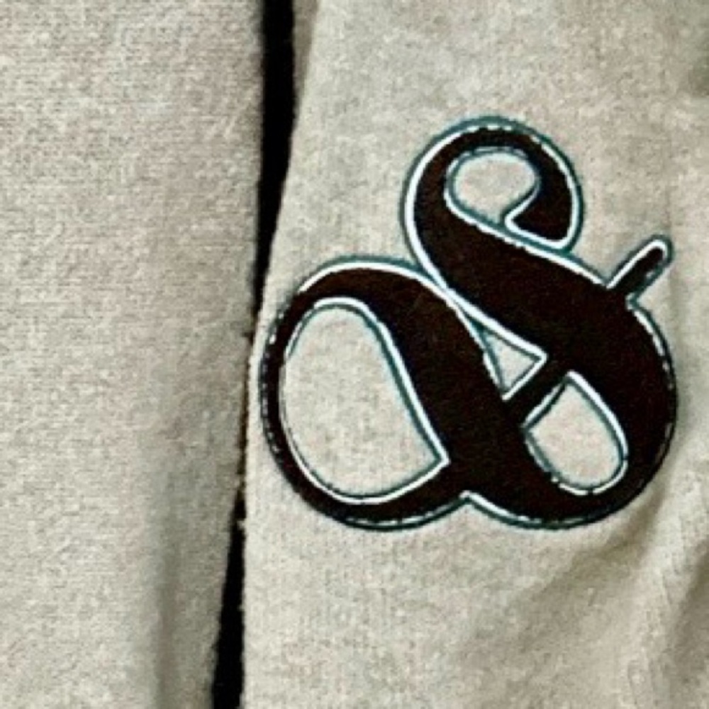 Scotch & soda unisex jersey sweater, new, tan with black strips and black logo. - Picture 3 of 12
